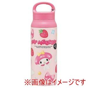 スケーター カラビナハンドルステンレスボトル 600ml クロミ ぷっくり