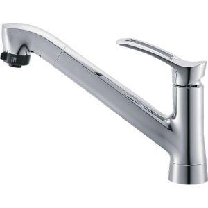 SANEI 水栓金具 三栄水栓 K4710V-13-23 シングルワンホール洗面混合栓