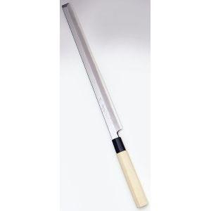 堺實光 上作(白鋼ニ号)刺身包丁(柳刃)24cm 17552 : 厨房用品 安吉