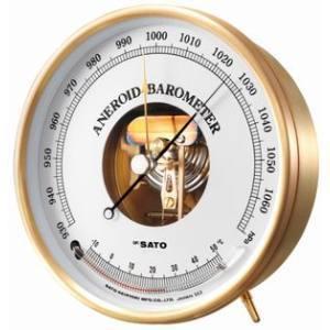 佐藤計量器 7610-20 アネロイド気圧計