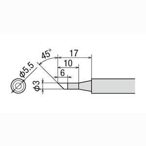 【メール便選択可】グット TQ-77RT-3C 替こて先 TQ-77/95 100-130V用 go...