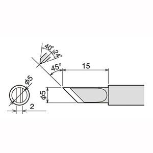【メール便選択可】グット PX-60RT-5K 替こて先 RX7/PX5 6/CXR3 4系用 go...
