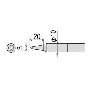 【メール便選択可】グット PX-40RT-3C 替こて先 PX-401用 goot 太洋電機