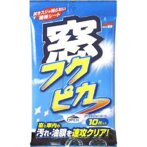 【メール便選択可】ソフト99 窓フクピカ 10枚入 SOFT99｜akibaoo