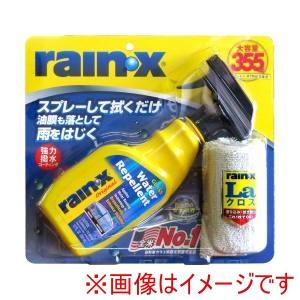 RAIN X レインエックス 008512 油膜落とし ウォーターリペレント 355ml クロスセッ...