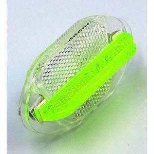 日本反射器工業 ウィング リフレクターJ 12番〜14番スポーク対応 ナチュラル/ウィング:ライム