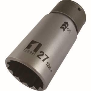 ミツトモ 19810 QCソケット シングル 27mm 12角 IM-4W27-12K イチネンMTM