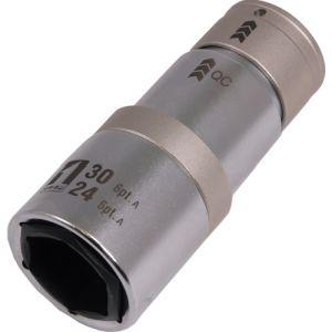 ミツトモ 19845 QCソケット ダブル 24/30mm 6角 イチネンMTM