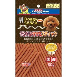 【メール便選択可】ドギーマン ドギースナックバリューやわらかササミスティック 80g