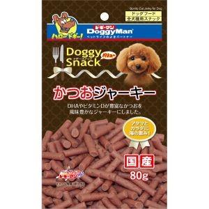 【メール便選択可】ドギーマン ドギースナックバリュー かつおジャーキー 80g