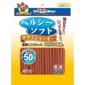 ドギーマン ヘルシーソフトササミジャーキー 420g 犬 おやつ
