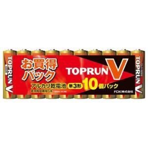 【メール便選択可】FDK アルカリ乾電池 単3形 10個パック LR6 10S TOPV2