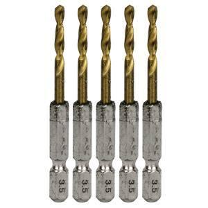 【メール便選択可】SK11 六角軸Tin鉄ドリル...の商品画像