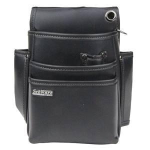 藤原産業 SK11 Schwarz 腰袋 3段 L SWZ-12 ブラック(黒) ( 1個