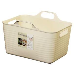 バスケット 角型 S ハッピーバスケット （ 収納 ソフトバスケット 幅
