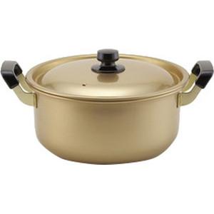 北陸アルミニウム 味づくし 純しゅう酸 両手鍋34cm : くらし壱番館