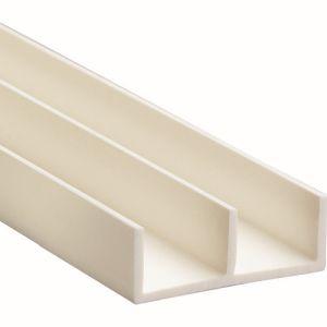 光 PTL4032 簡易内窓用フレーム&amp;レール 下レールホワイト5×30.5×2100mm メーカー...