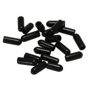 光 PBCP-B パンチングボード用 先端キャップ黒 20個入