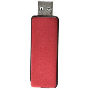 オートリターン機構 USB3.0 USBメモリー 32GB レッド RUF3-PN32G-RD