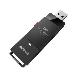 バッファロー SSD-SCT500U3BA/D PC対応 USB3.2 Gen2 TV録画 スティッ...