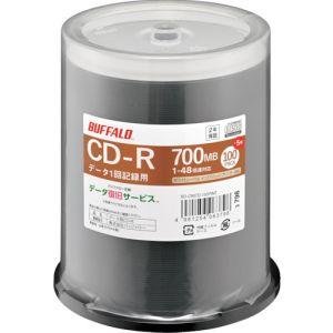 バッファロー RO-CR07D-105PWZ 光学メディア CD-R PCデータ用 700MB 10...