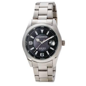 アバンティーノ AV-AM285-BKS ソーラー 10気圧ウォッチ