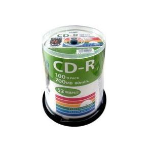 ハイディスク HDCR80GP100 データ用CD-R CDR 700MB 100枚 磁気研究所