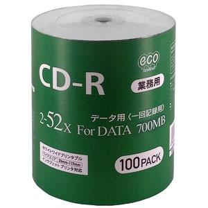 ハイディスク CR80GP100_BULK CD-R CDR 700MB データ用 100枚 磁気研究所｜akibaoo