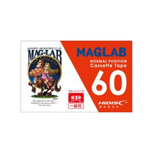 HI DISC HD-60CT1J-G カセットテープ 60分 磁気研究所