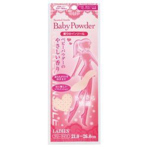 サナダ精工 香りのインソール ベビーパウダー 女性用 CN-1552