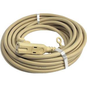 フジマック JE-1510-BI アースカラーソフト延長コード 10m サンドベージュ