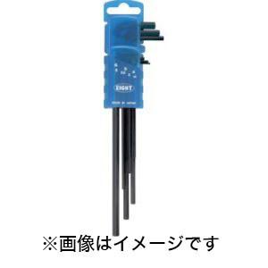 エイト 014-156D 六角棒スパナ エキストラロング ドアホルダー 7本セット 1.5〜6mm