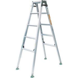 ナカオ CX-150 ピッチ150 アルミ四脚調整脚立兼用はしご メーカー直送 代引不可 北海道沖縄離島不可