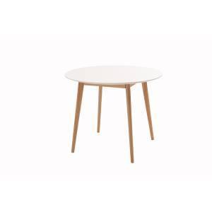 東谷 TAP-001WH ラウンドテーブル ホワイト メーカー直送 代引不可 北海道沖縄離島不可