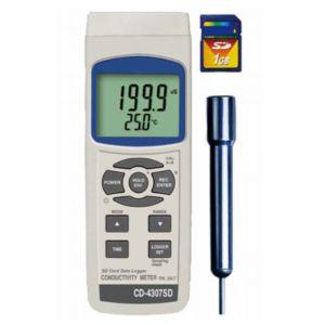マザーツール CD-4307SD データロガー導電率計 MotherTool メーカー直送 代引不可...