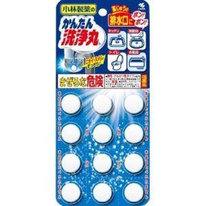 【メール便選択可】小林製薬 かんたん洗浄丸 レギュラー 12錠