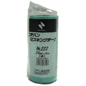 ニチバン 222 マスキング 5P 24ミリX18M AF-2228｜akibaoo