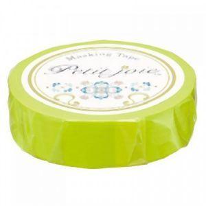 【メール便選択可】ニチバン プチジョア マスキングテープ ライトグリーン 15mm×18m PJMT...