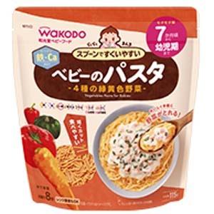 和光堂 らくらくまんま ベビーのパスタ 4種野菜 115g