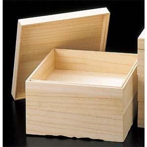 ヤマコー 桐 おせち用重箱 7寸 2段 27392 用美