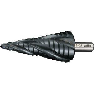 【値下げ特価品】【未使用品】ユニカ　SPQ-633ST　ステップドリル　14ステップ　ストレートシャンク【ハンズクラフト熊本けやき通り店】【店頭取引限定】 ユニカ SPQ-633ST ステップドリル クワトロ - 最安値・価格比較