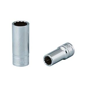 【メール便選択可】KTC B3M-14W 9.5sq. セミディープソケット 十二角 14mm