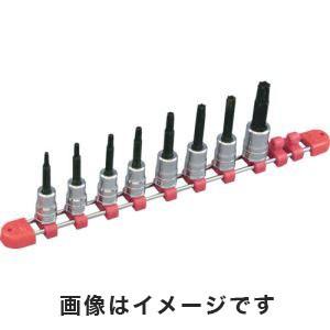 KTC TBT308TH 9.5sq. T型いじり止めトルクスビットソケットセット 8コ組