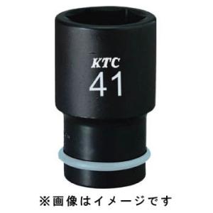 KTC BP6L-24TP 19.0sq. インパクトレンチ用ソケット ディープ薄肉 ピン リング付...