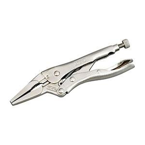 【メール便選択可】KTC 225LN ロッキングプライヤ ロングノーズ ワイヤーカッター付 220m...