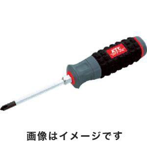 京都機械工具(KTC) 樹脂柄 ドライバー クロス貫通タイプNo.3 D1P23