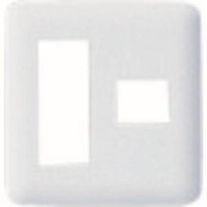 【メール便選択可】パナソニック WTF7074W コスモシリーズワイド21 コンセントプレート　3コ...