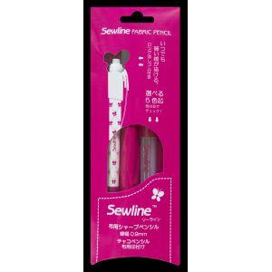 【メール便選択可】べステック ソーライン 布用シャープペン & 替え芯 白 MFAB50037