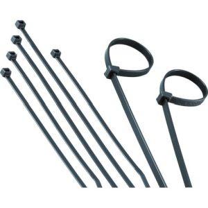 トラスコ ナイロン結束バンド耐候性タイプ幅3.7mm長さ290mm 100本 TRJ300SB