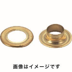 【メール便選択可】トラスコ P-THP-B5 両面ハトメ 真鍮 5mm 100組入 TRUSCO